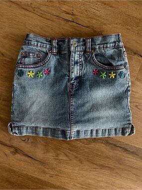 Zana Di Y2K denim skirt
